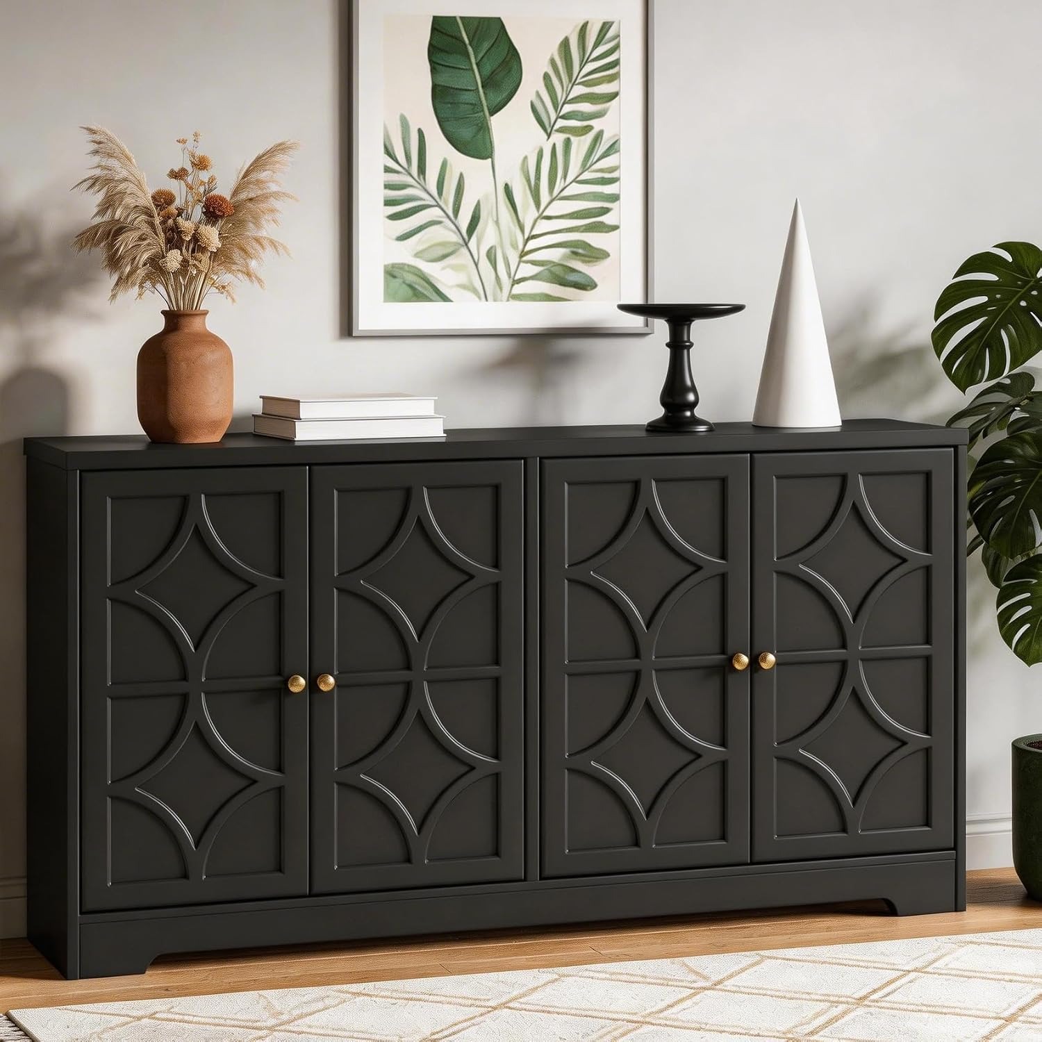 Tables - Depolama Alanlı Büfe Dolabı, 56 inç