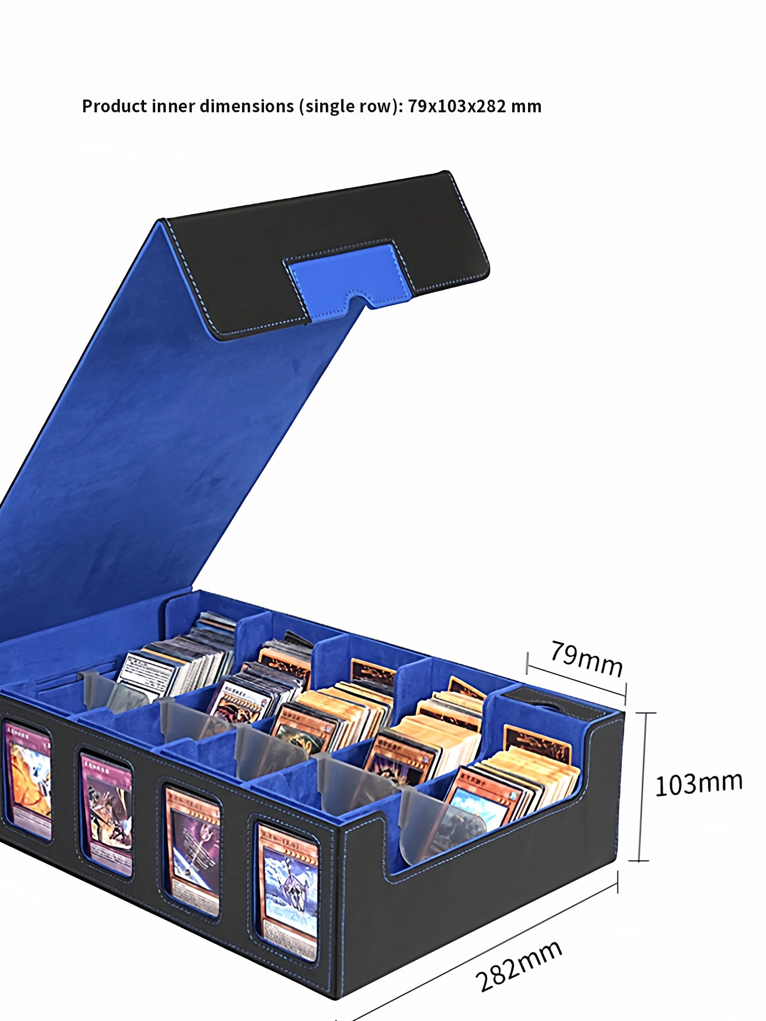 Storage - Çok Bölmeli PU Deri TCG Kart
