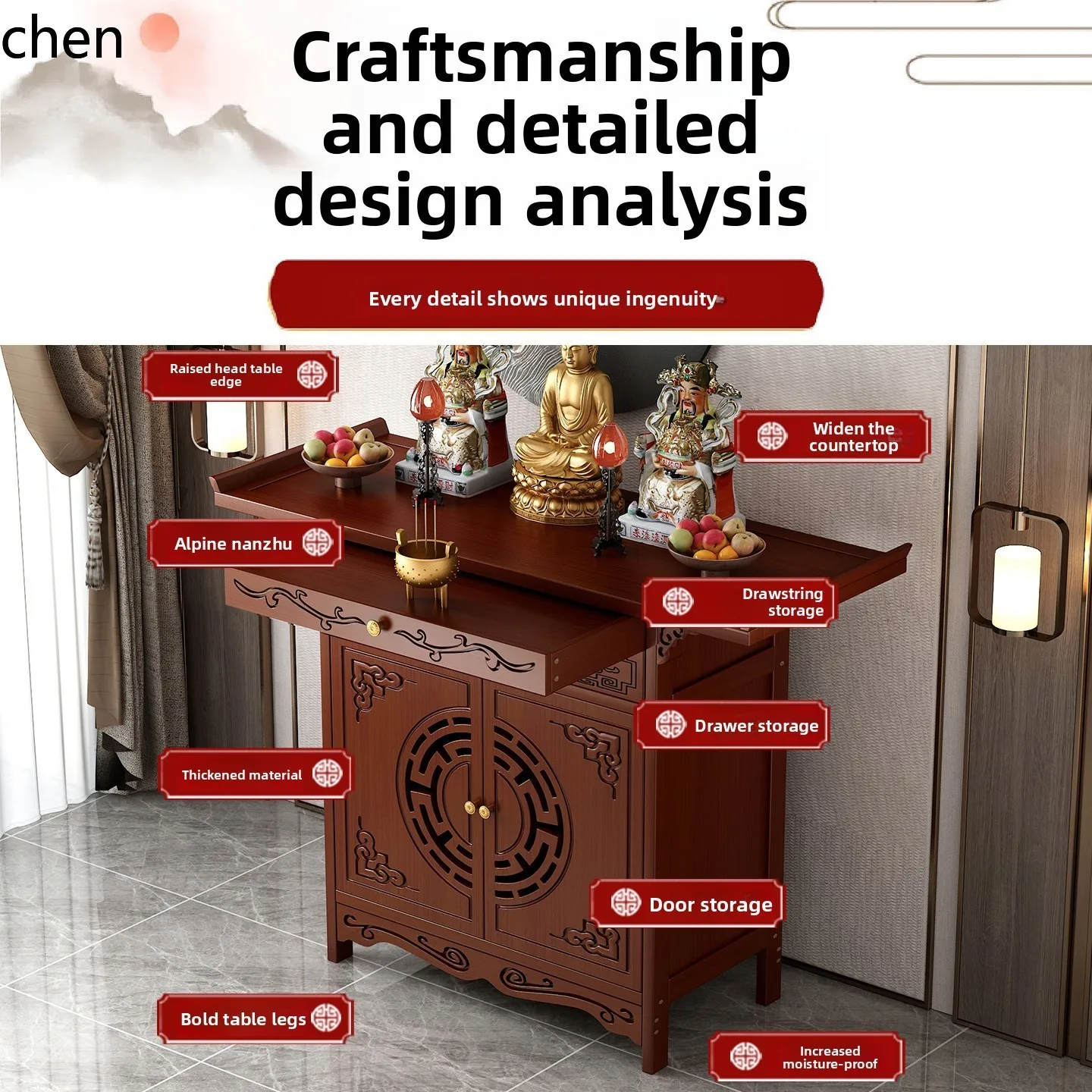 r5.20 Ayaklı Dolaplı Altar Bud - Tables incelemesi ve fiyatı
