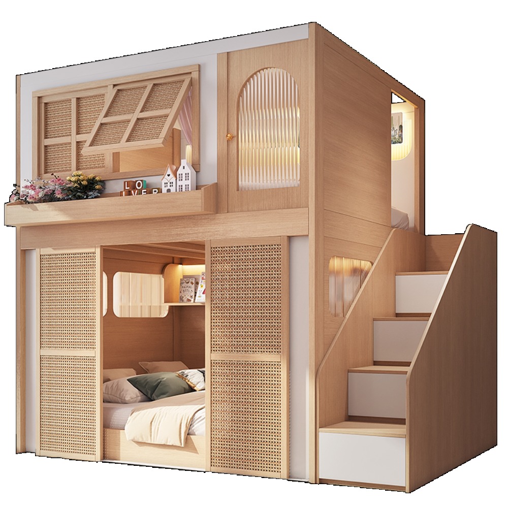 Kardeşler için Ayrı Gizlilik A - Bunk Bed With Stairs And Slide incelemesi ve fiyatı