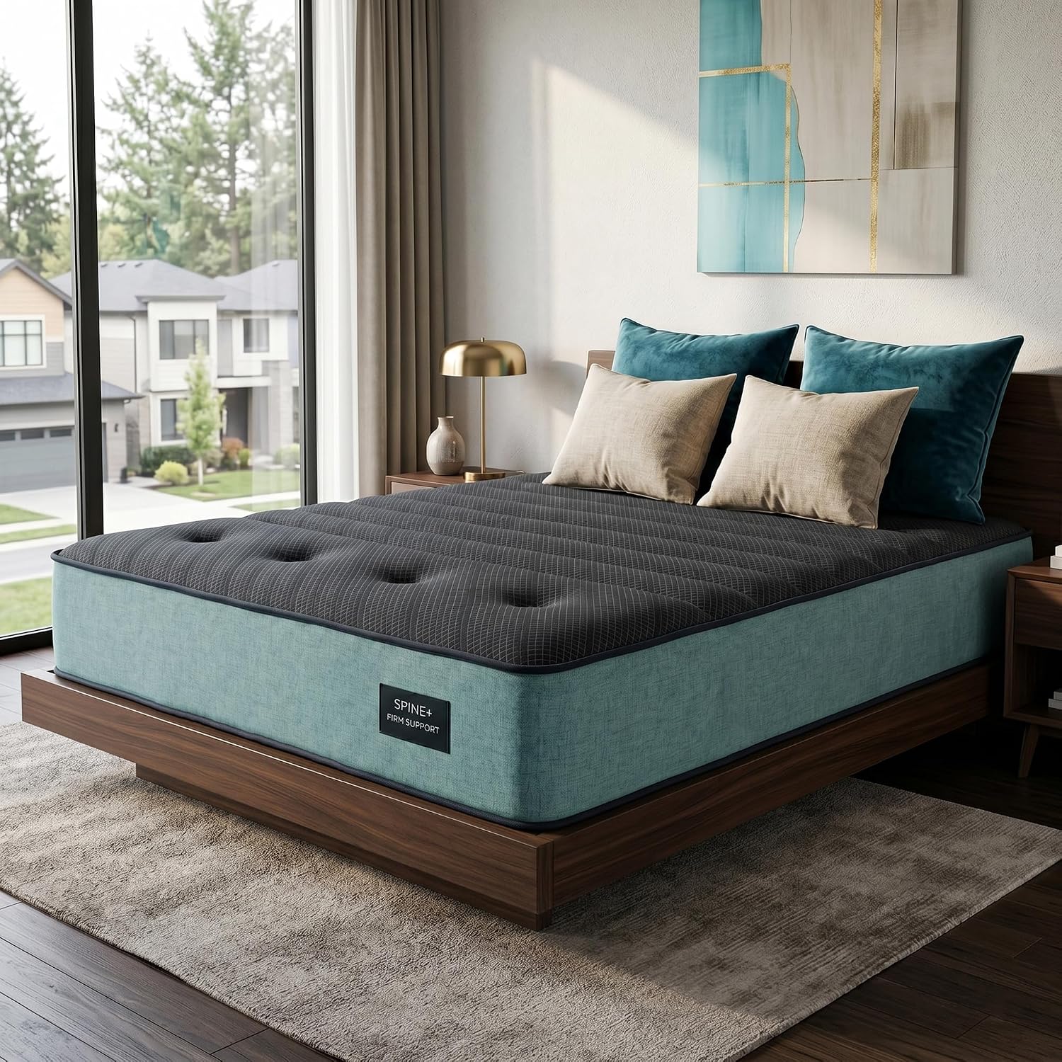 12 inç Ekstra Sıkı Kraliçe Yat - Memory Foam Mattress In A Box Queen incelemesi ve fiyatı