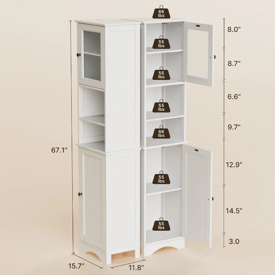 Banyo için depolama dolabı kom - Storage incelemesi ve fiyatı